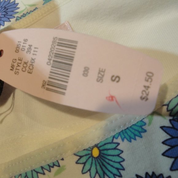 Victoria's Secret Tank with Adjustable straps Beautiful Spring colors Si… - Picture 4 of 4